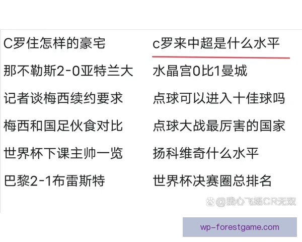 克罗斯否认说没C罗谁看沙特沙特记者辟谣称报道失实引发舆论关注